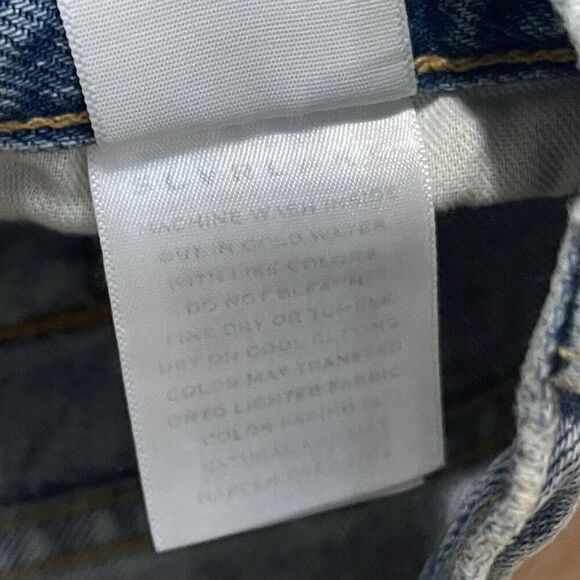SLVRLAKE Virginia Slim Jeans in Crossroads Size 23 Distressed Denim Modern Style - Picture 11 of 15